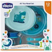 Chicco Coffret Repas +12m Bleu