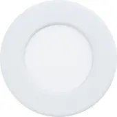 Eglo Projecteur encastré IP44 Fueva 6 rond - blanc - Ø 8,8cm