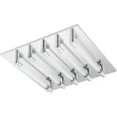 Eglo Lampe de plafond Velarde Chrome à 5 lumières