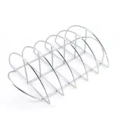 Grill Guru Support pour grillades Spare Rib Support Spare Rib Rack Acier inoxydable
