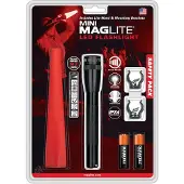 Maglite Mini Led 2aa Safety Pack Lantern Noir 97 Lumens