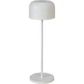 Konstsmide Lampe de table blanche Lille rechargeable
