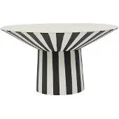 Oyoy Centre de table Toppu noir haut
