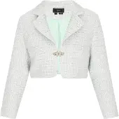 Faina Blazer bleu pastel / menthe