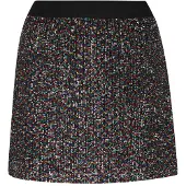 Mymo Jupe vert / rouge / noir / argent