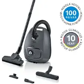 Bosch Bgl41gr3h - Aspirateur Avec Sac Gris