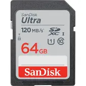 SanDisk SDXC Ultra 64 Go 120 Mo/s