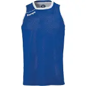 Kempa T-Shirt fonctionnel bleu foncé / blanc