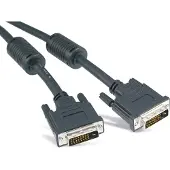 S-Conn 77445 DVI-D DVI-D (5 m), Câble vidéo, Noir