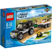 LEGO City 60058 Le 4x4 de transport des jet-skis