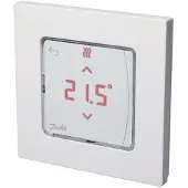 Danfoss Thermostat d'ambiance Icon2 24V RT, In-wall 80x80, Thermostat, Blanc