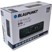 Blaupunkt Autoradio BPA 1119 BT, sans mécanisme, entrée AUX en façade,iPod, Bluetooth