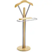 Zeller 17102 Valet De Chambre Bois / Mètal, 45 X 30 X 108 Cm