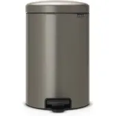 Brabantia NewIcon Poubelle à pédale 20 Litres Platine