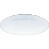 Eglo Plafonnier LED Frania-S Ø 43cm effet cristal blanc 97879