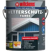 Wilckens Peinture rouge Vernis rouge NOPOLUX GRANIT Bidon de 2,5 l