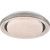 Reality Plafonnier LED rond ATRIA blanc 10 W, nuances de blanc, 1080 lm, plastique, dimensions : 7 x 27 x 27 cm, IP20, RL