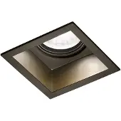 Wever & Ducre Plano 1.0 LED Projecteur Standard 34° | 2700K | Bronze