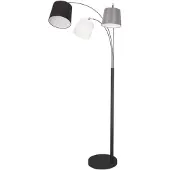 By Rydens Lampe sur pied Foggy noir mat 32cm