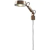 LIGHT-POINT Applique Murale , dimmable, Bronze / laiton ancien, Salon / séjour, Aluminium