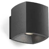 LIGHT-POINT Applique Murale , dimmable, Noir, Cave, Aluminium