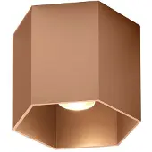 Wever & Ducre Hexo LED DALI Plafonnier Copper | 2700 K