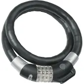 ABUS Steel O Flex Raydo Pro 1460/85+kf Cable Lock Noir 85 cm