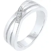 Elli DIAMONDS Bague argent