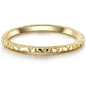 Glanzstücke Bague jaune d'or / or