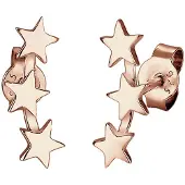Elli Boucles d'oreilles 'Astro' or rose