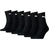 Puma Chaussettes de sport noir / blanc