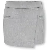 ONLY GIRLS Jupe 'KOGBrie' gris / blanc