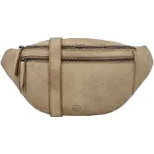 Hide & Stitches Unisexe, Sac banane, Paint Rock Heuptas - Zand - 100% Leer, Beige