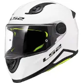 LS2 Helmets LS2 FF812 Kid Solid casque pour enfants, blanc, Y/L (51/52)