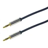 Logilink Câble audio, 2 x jack mâle 3,5 mm, 1,5 m