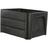 Buzaglo Basil Mirage Caisse Click 'n Crate noir 24l