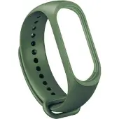 Beline pasek Mi Band 5 zielonygreen (Matières plastiques, Silicone), Sangles de montre, Vert