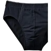 Schiesser Slip '95/5' noir / blanc