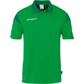 Uhlsport Squad 27 Poloshirt Kids - Green / Lagoon