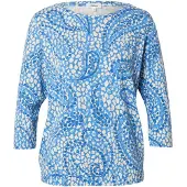 s.Oliver T-shirt azur / gentiane / blanc