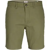 JJ REBEL Pantalon chino 'JREBSHARP' olive