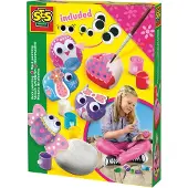 SES Creative Loisirs créatifs - - Peinture sur pierre - Pour enfants de 5 à 10 ans