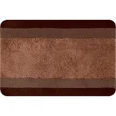 Spirella Tapis de bain Polyester BALANCE 60x90cm Marron