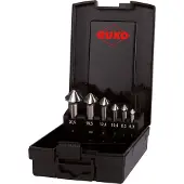 RUKO Ultimatecut 4s Hss Conical Countersinks Set 6 Pieces Noir