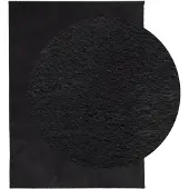 vidaXL Tapis HUARTE à poils courts doux et lavable noir 200x280 cm