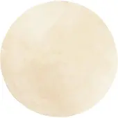 vidaXL Tapis HUARTE à poils courts doux et lavable crème Ø 80 cm