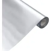 vidaXL Autocollant auto-adhésif pour meuble argenté 90x500 cm PET