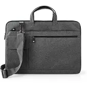 Nedis Sacoche pour ordinateur portable Bandoulière 8 poches 17" - 18" Noir