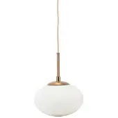House Doctor Lampe à suspension opale blanche Ø22cm