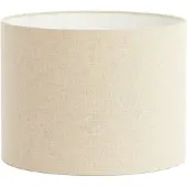 Light & Living Abat-jour cylindrique Livigno - Naturel - Ø40x30cm - pour lampes de table, lampadaires, suspensions